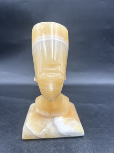 Vintage alabaster hand carved - alabaster,
