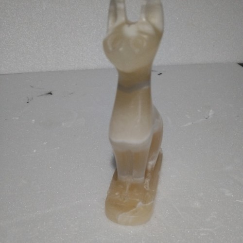 Egyptian alabaster bastet cat - egyptian,