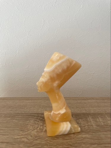 Nefertiti bust alabaster stone - nefertiti,