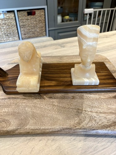 Vintage egyptian alabaster - egyptian,