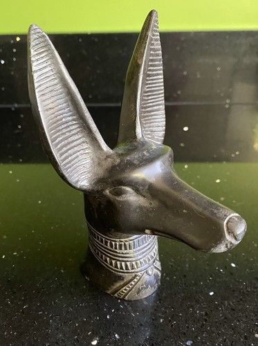 Egyptian anubis alabaster - egyptian,