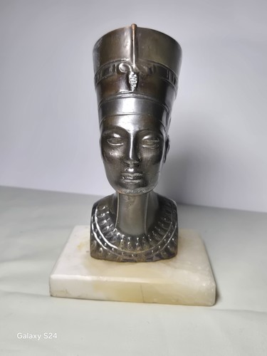 Vintage nefertiti bust onyx - vintage,