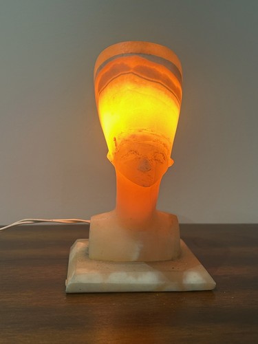 Vintage carved alabaster - carved,